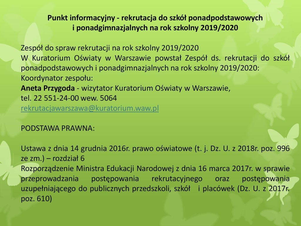 Kwiecie Spotkanie Z Rodzicami Ppt Pobierz